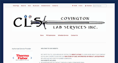 Desktop Screenshot of covingtonlab.com